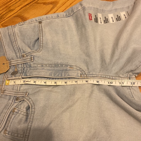 NWT Levi’s Don’t At Me High Waisted Tapered Jeans in Size 24 - Picture 14 of 16